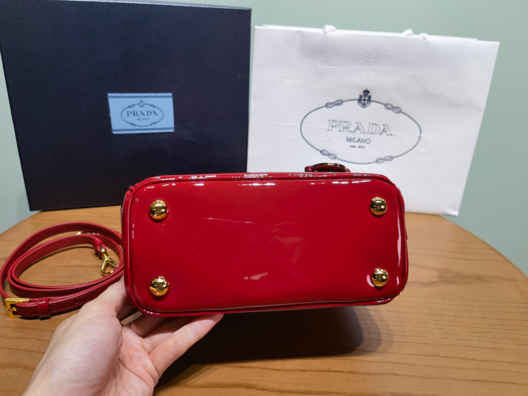 Prada Galleria 1BA906 Saffiano leather mini-bag 2 - Image 4