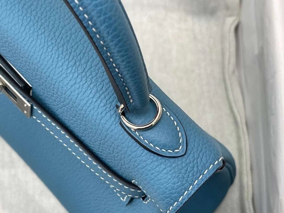 Hermès Kelly Sellier 28 Colvert Togo Leather Palladium Hardware - Image 2