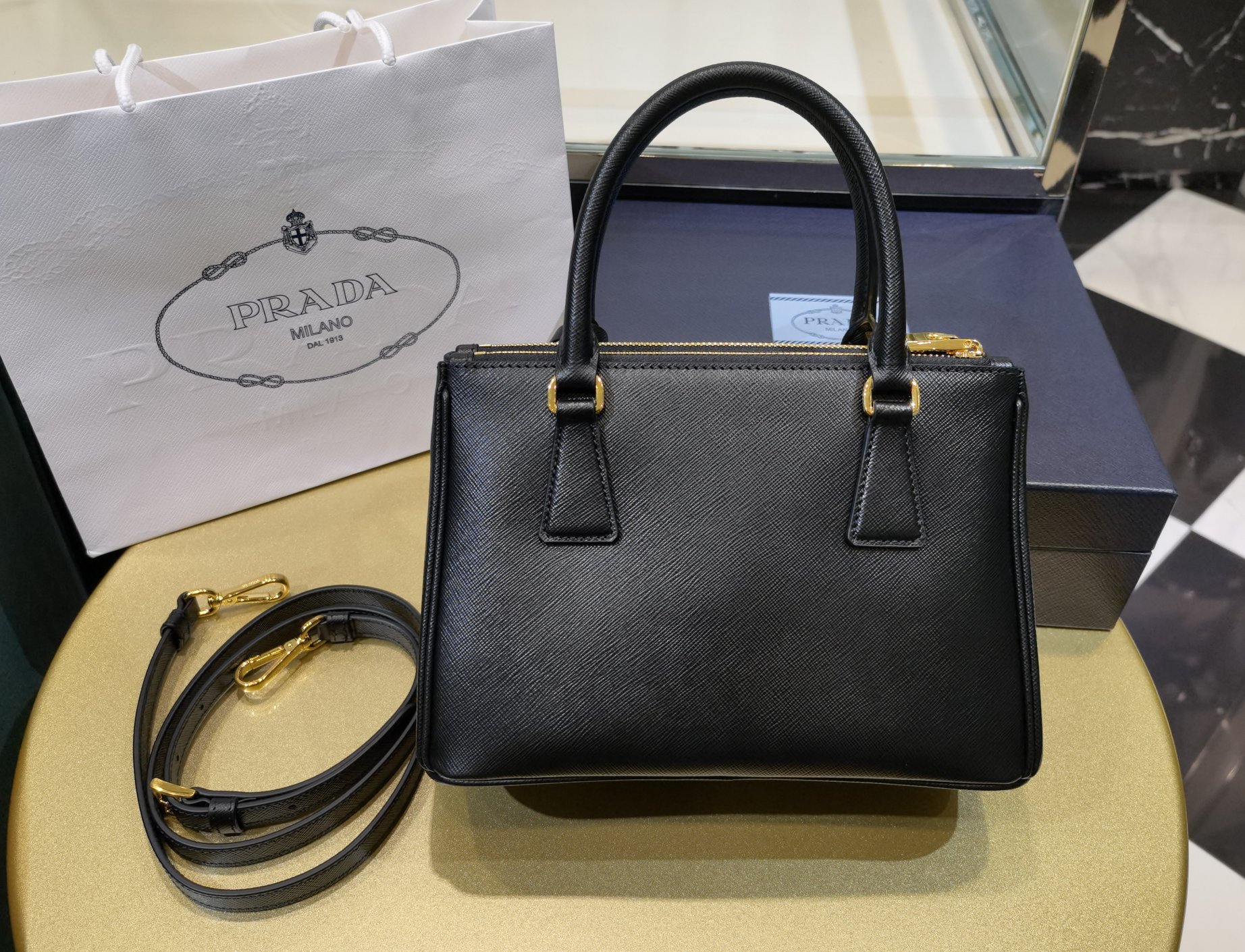 Prada Galleria 1BA896 small leather bag - Image 3