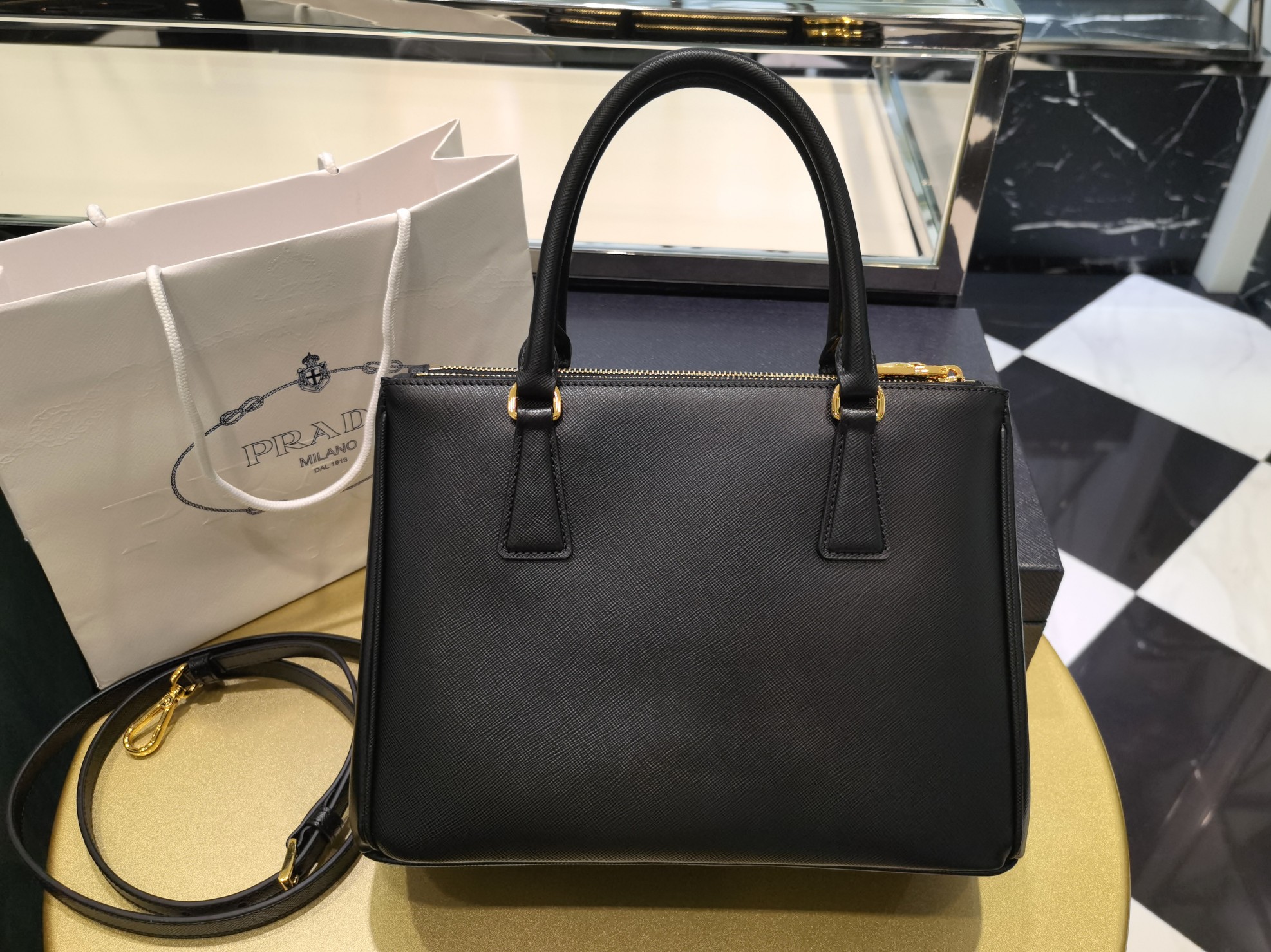 Prada Galleria 1BA863 medium leather bag 4 - Image 2