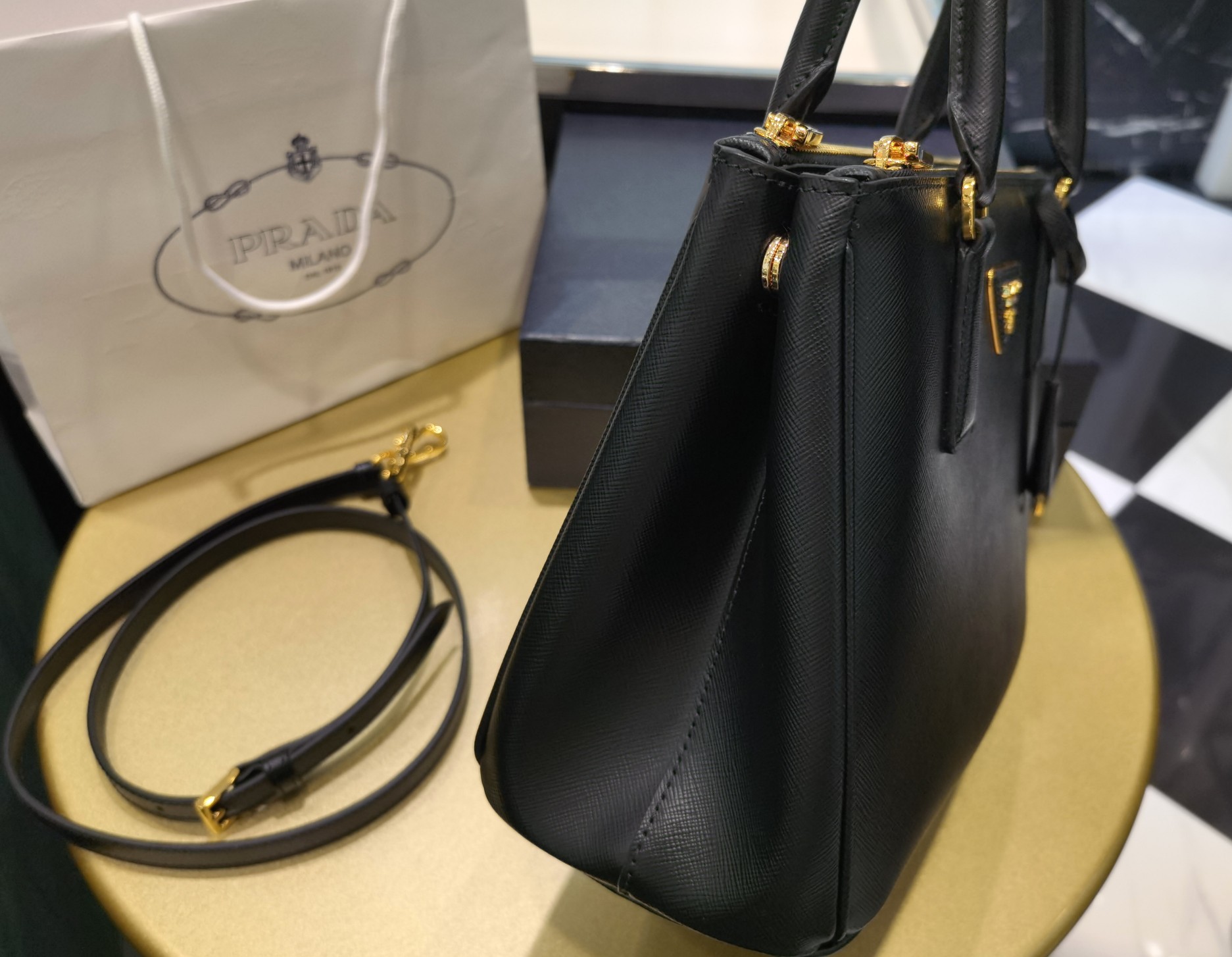 Prada Galleria 1BA863 medium leather bag 4 - Image 3