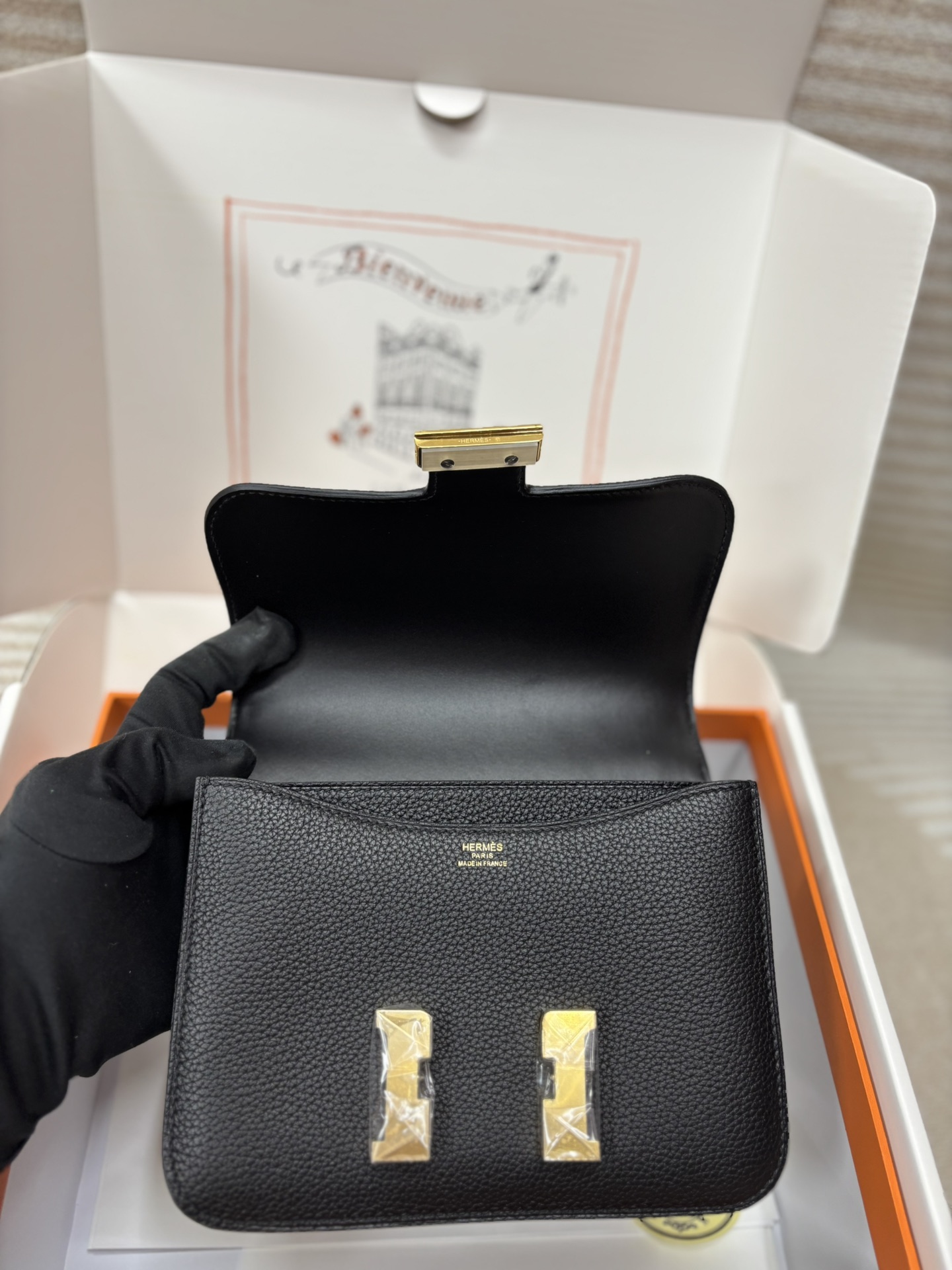 Hermès Constance 18 Black Togo Gold Hardware - Image 4