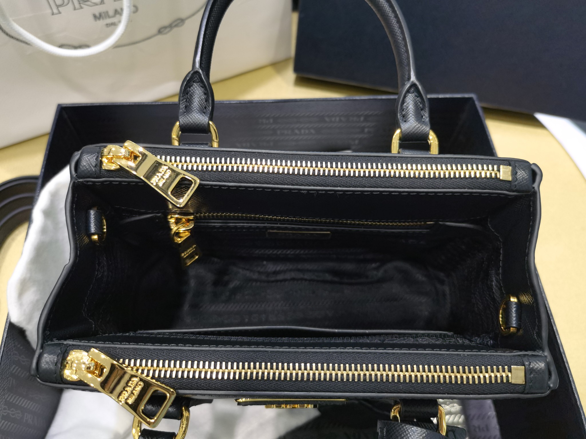 Prada Galleria 1BA906 Saffiano leather mini-bag 1 - Image 5