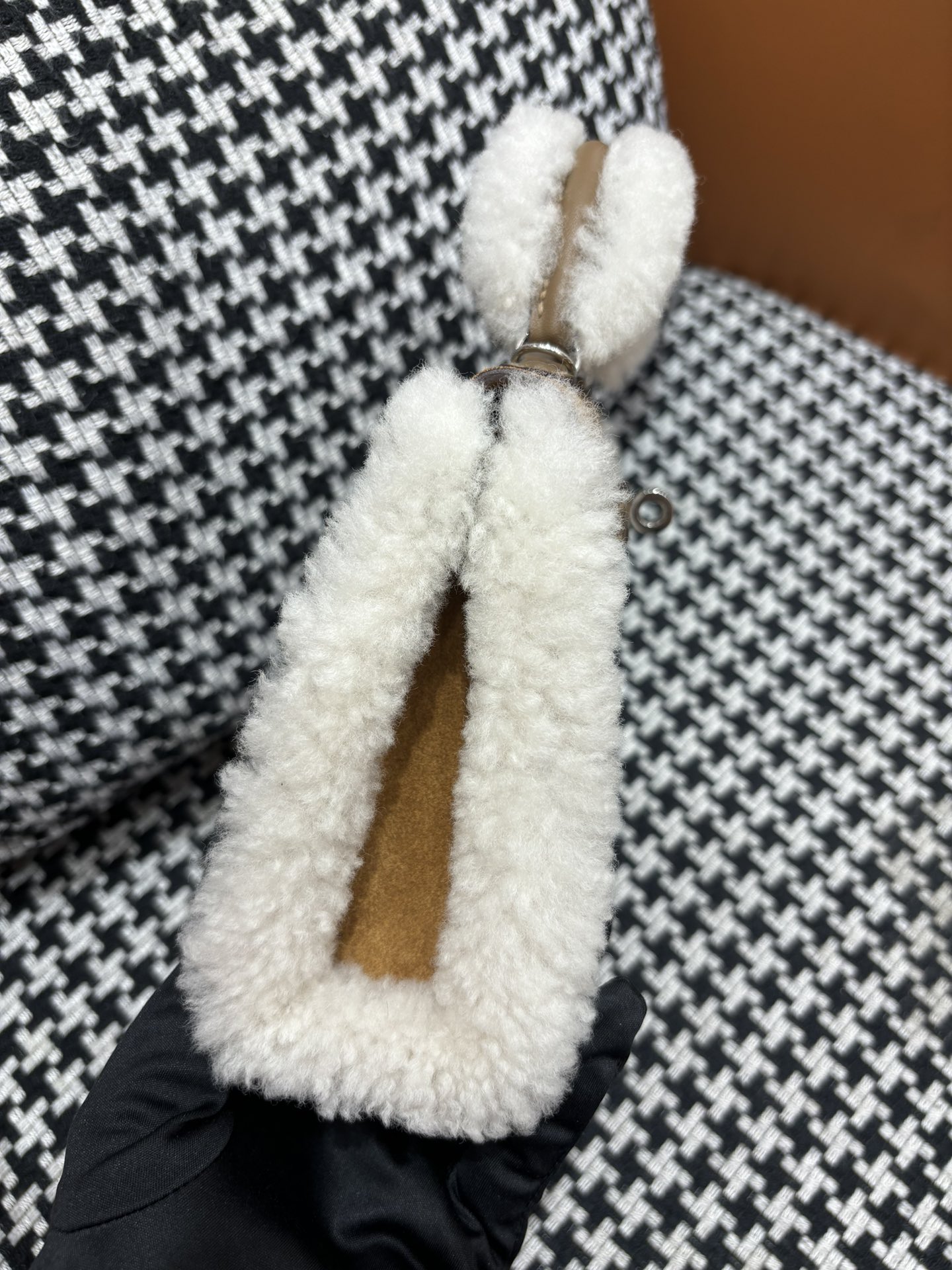 Hermès Kelly Sellier 20 Teddy Pluch and Gold Barenia Leather Palladium Hardware - Image 4