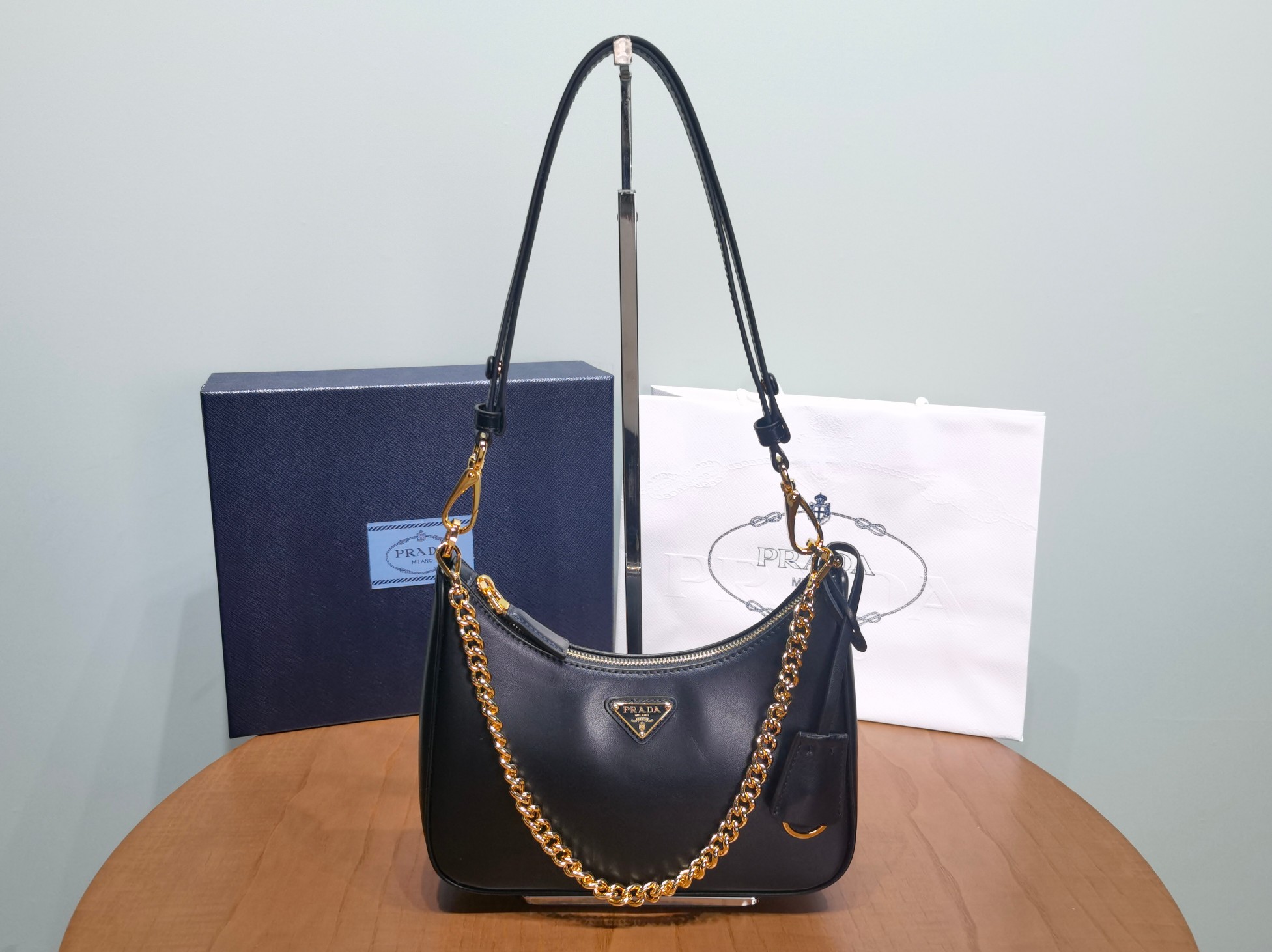 Prada Re-Edition 1BC204 leather mini-bag 1 - Image 2