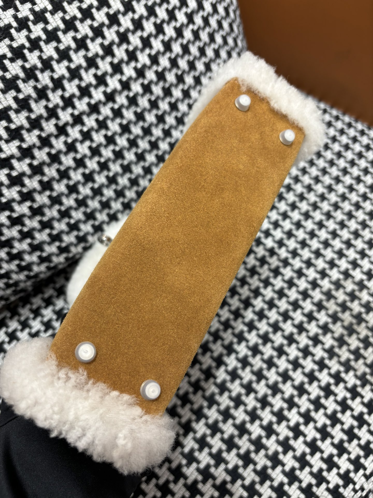 Hermès Kelly Sellier 20 Teddy Pluch and Gold Barenia Leather Palladium Hardware - Image 5