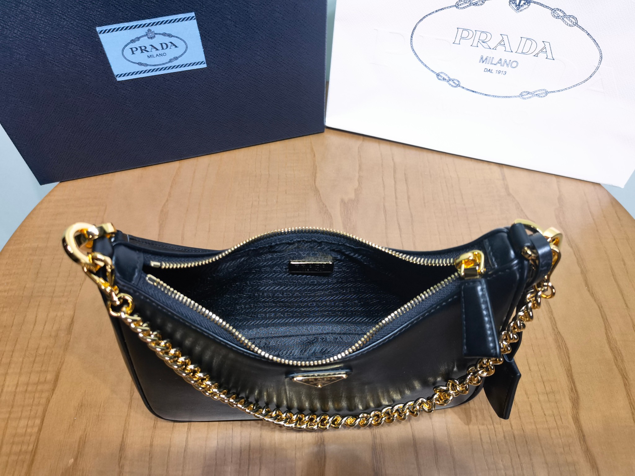 Prada Re-Edition 1BC204 leather mini-bag 1 - Image 4