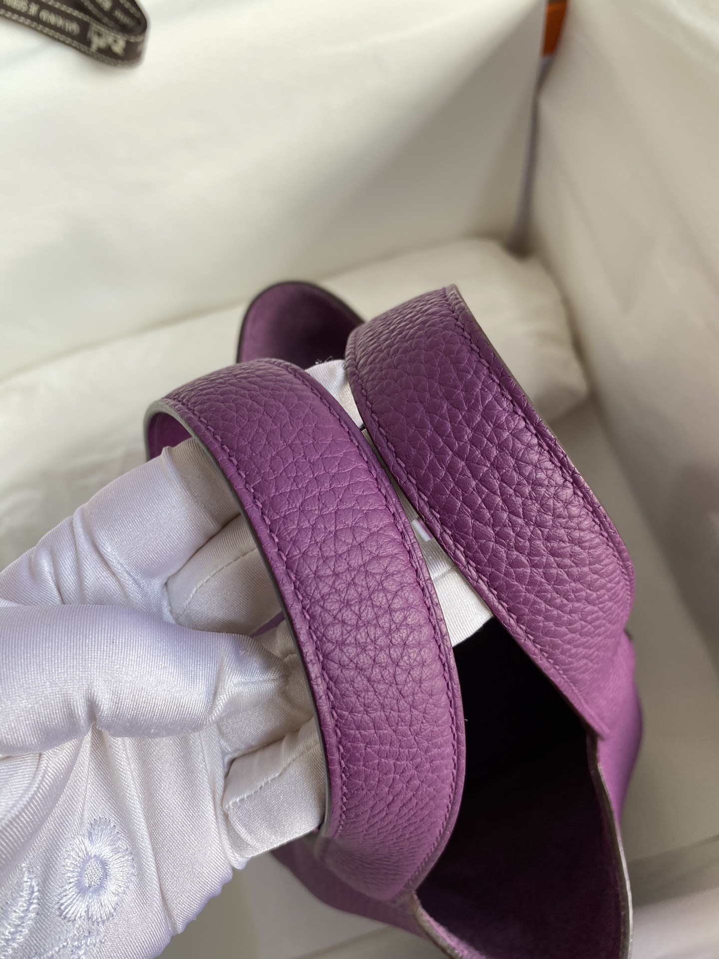 Hermès Picotin Lock 18 Anemone Clemence Palladium Hardware - Image 3
