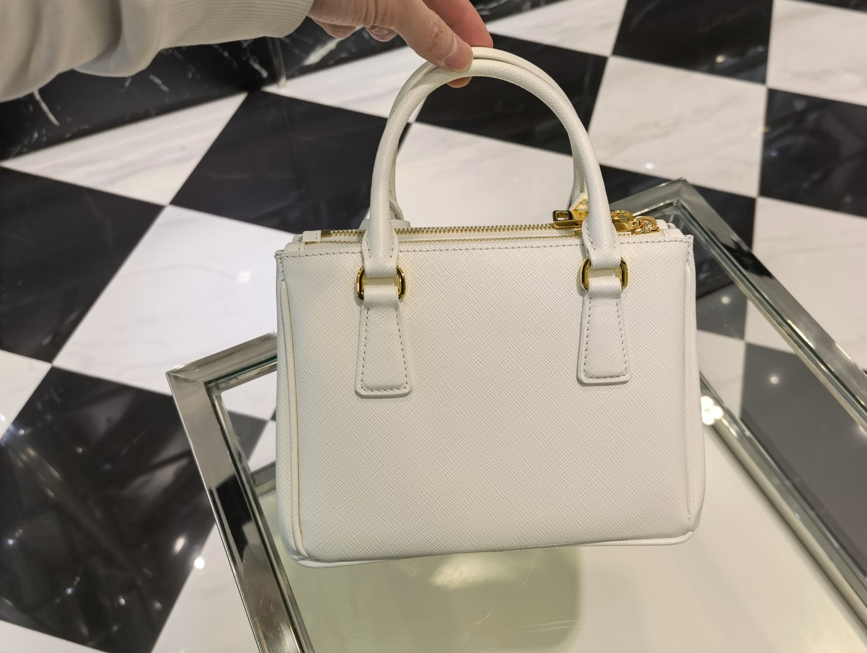 Prada Galleria 1BA906 Saffiano leather mini-bag 3 - Image 5