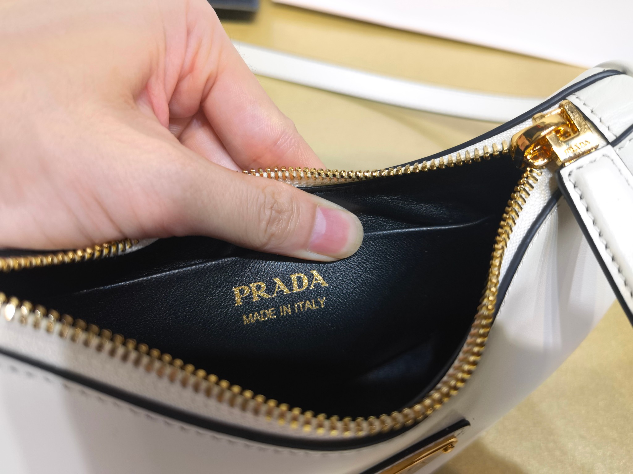 Prada 1BC199 Arqu leather mini shoulder bag 2 - Image 5
