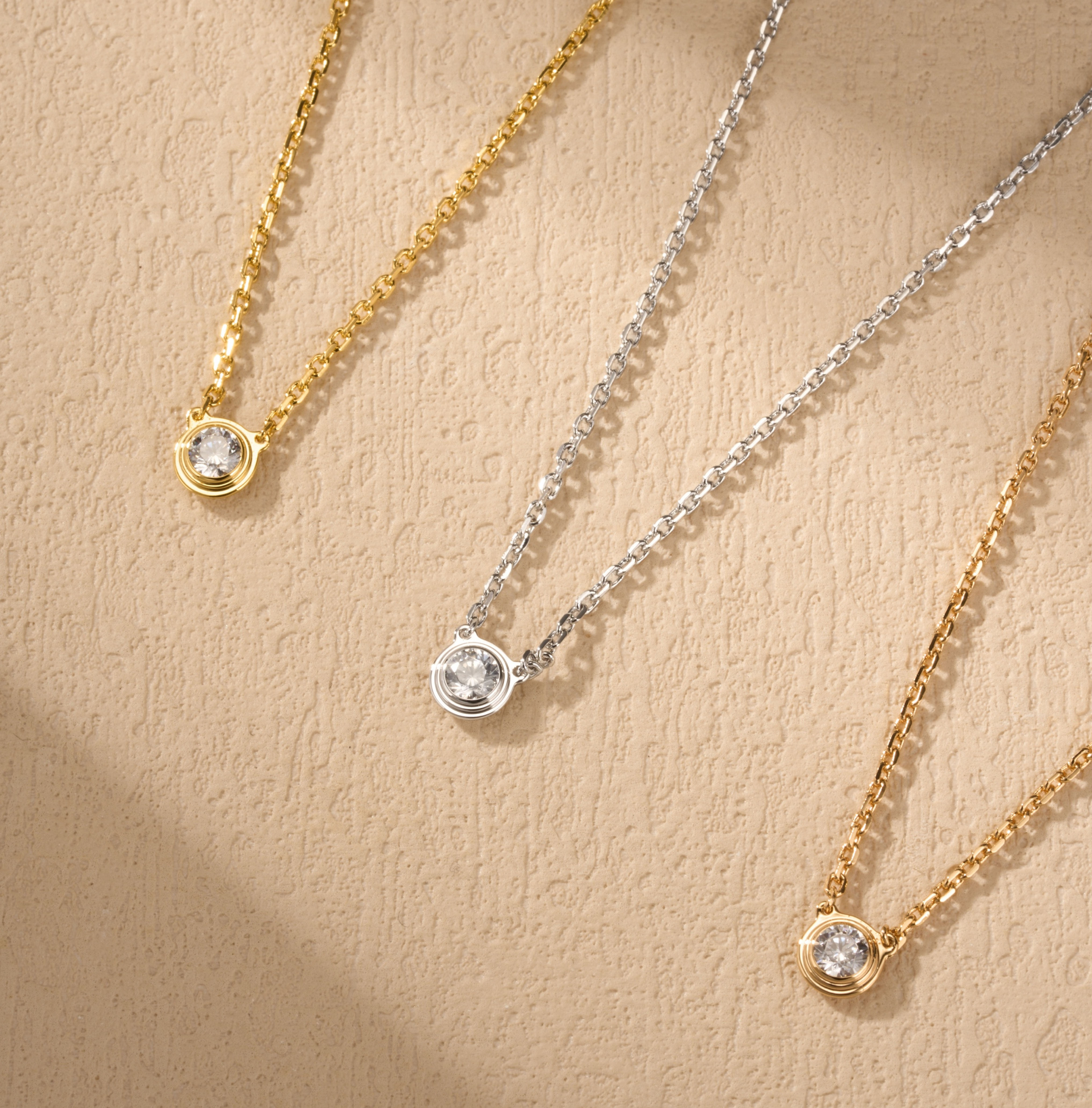 Cartier Love Collection Single Diamond Necklace - SUPER-MIRROR