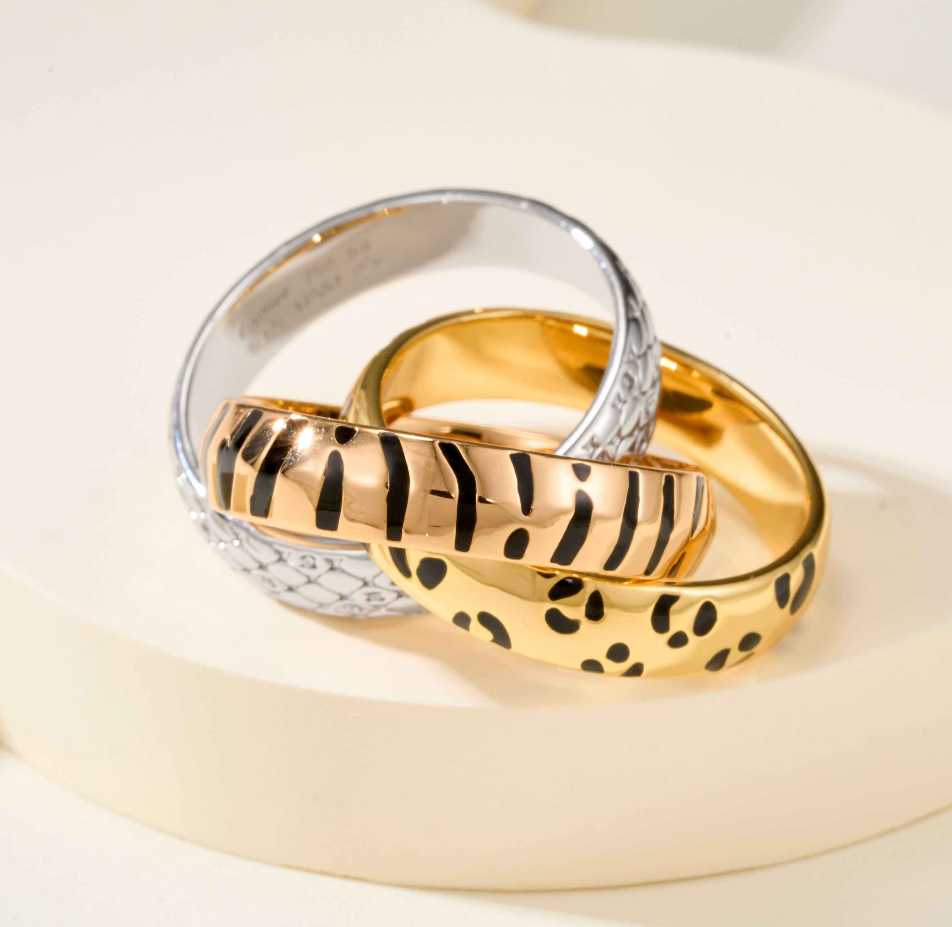 Cartier Triple Ring - SUPER-MIRROR