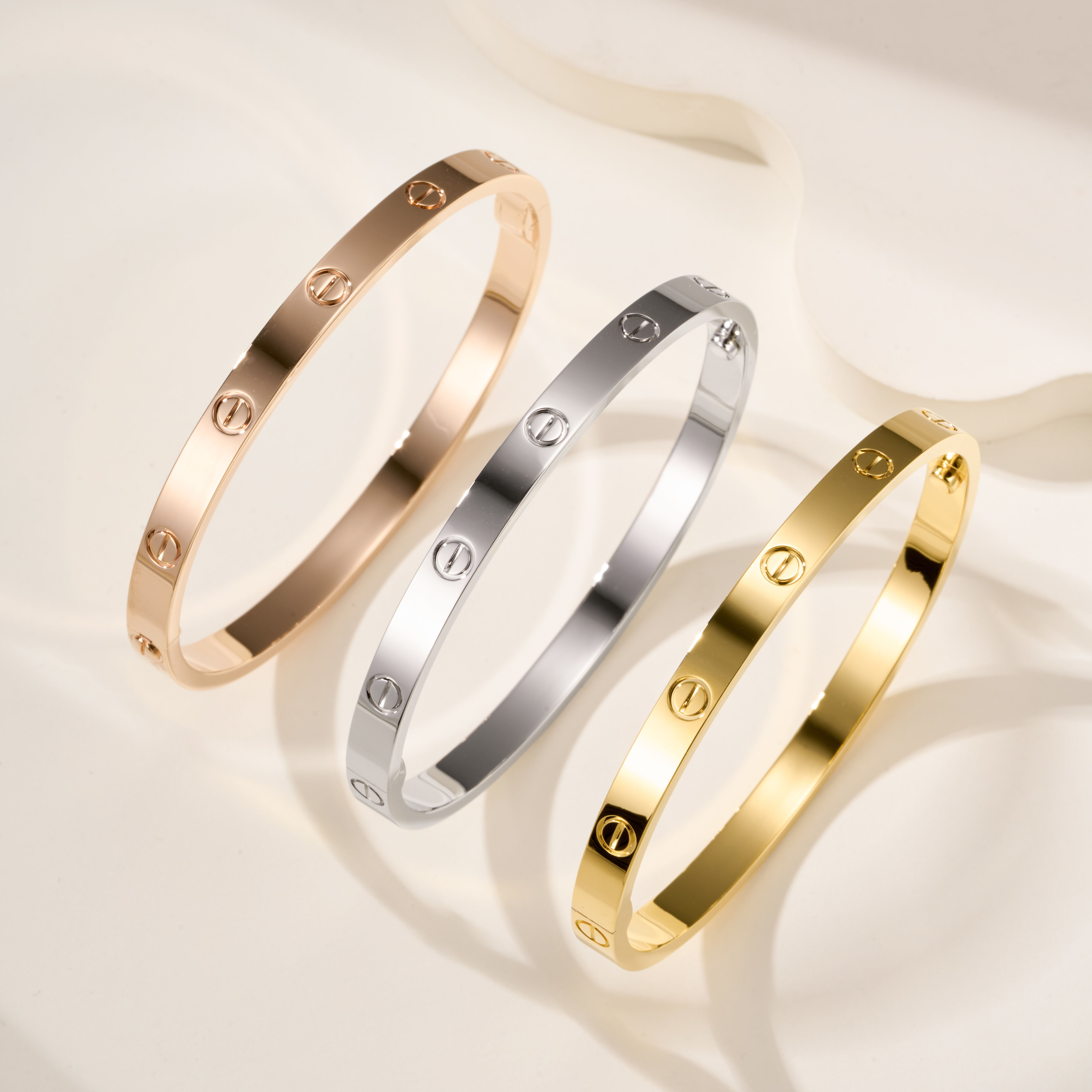 Cartier Love Classic Bangle without Diamonds（Width: 4.8mm） - SUPER-MIRROR