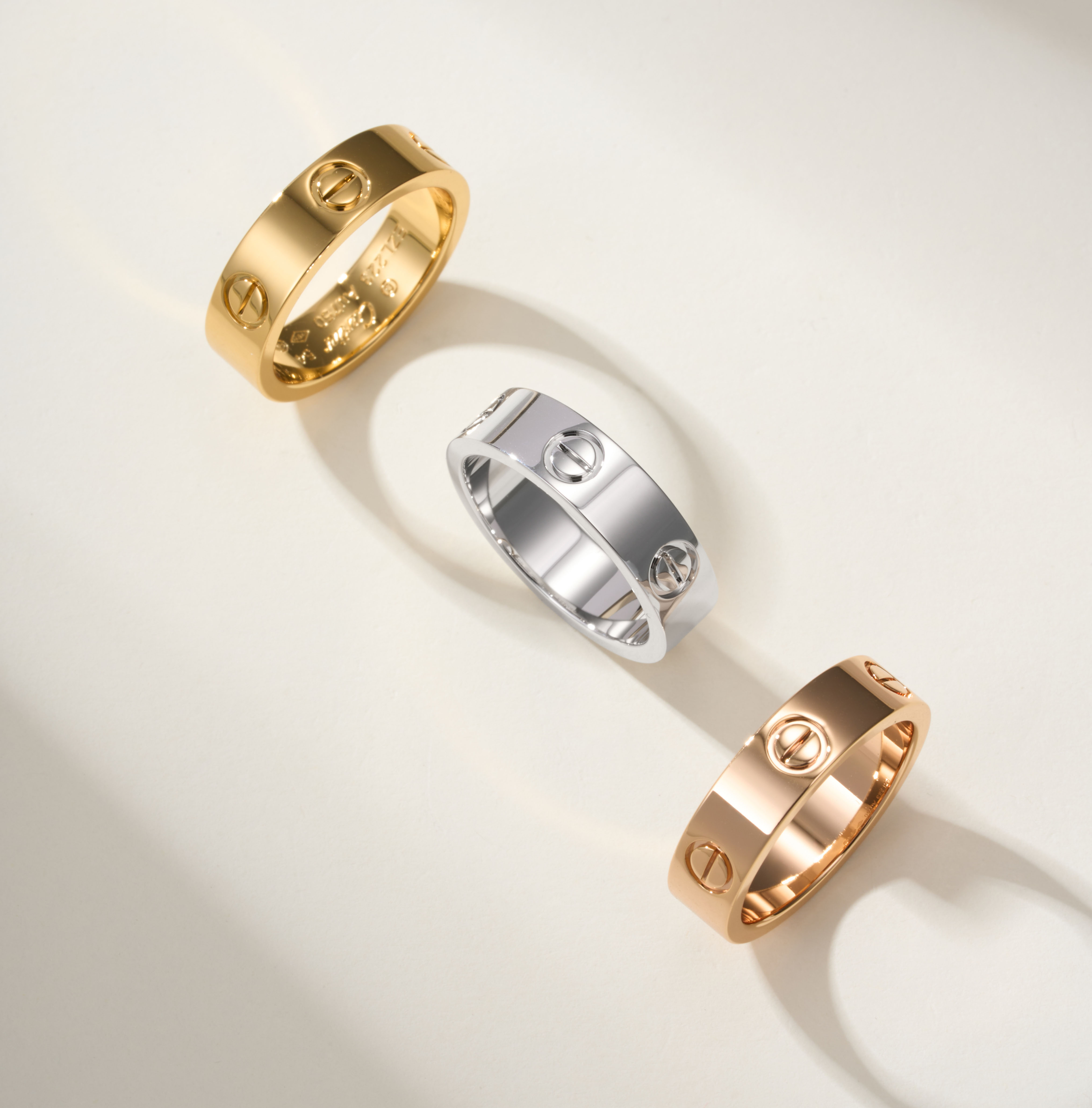 Cartier Love Ring without Diamonds (Wide Version) - SUPER-MIRROR