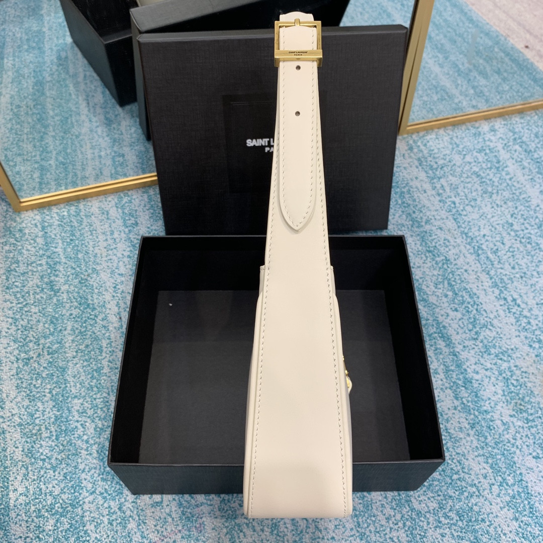 YSL LE 5 À 7 IN SMOOTH LEATHER BLANC VINTAGE 23 X 16 X 6.5 CM - Image 4