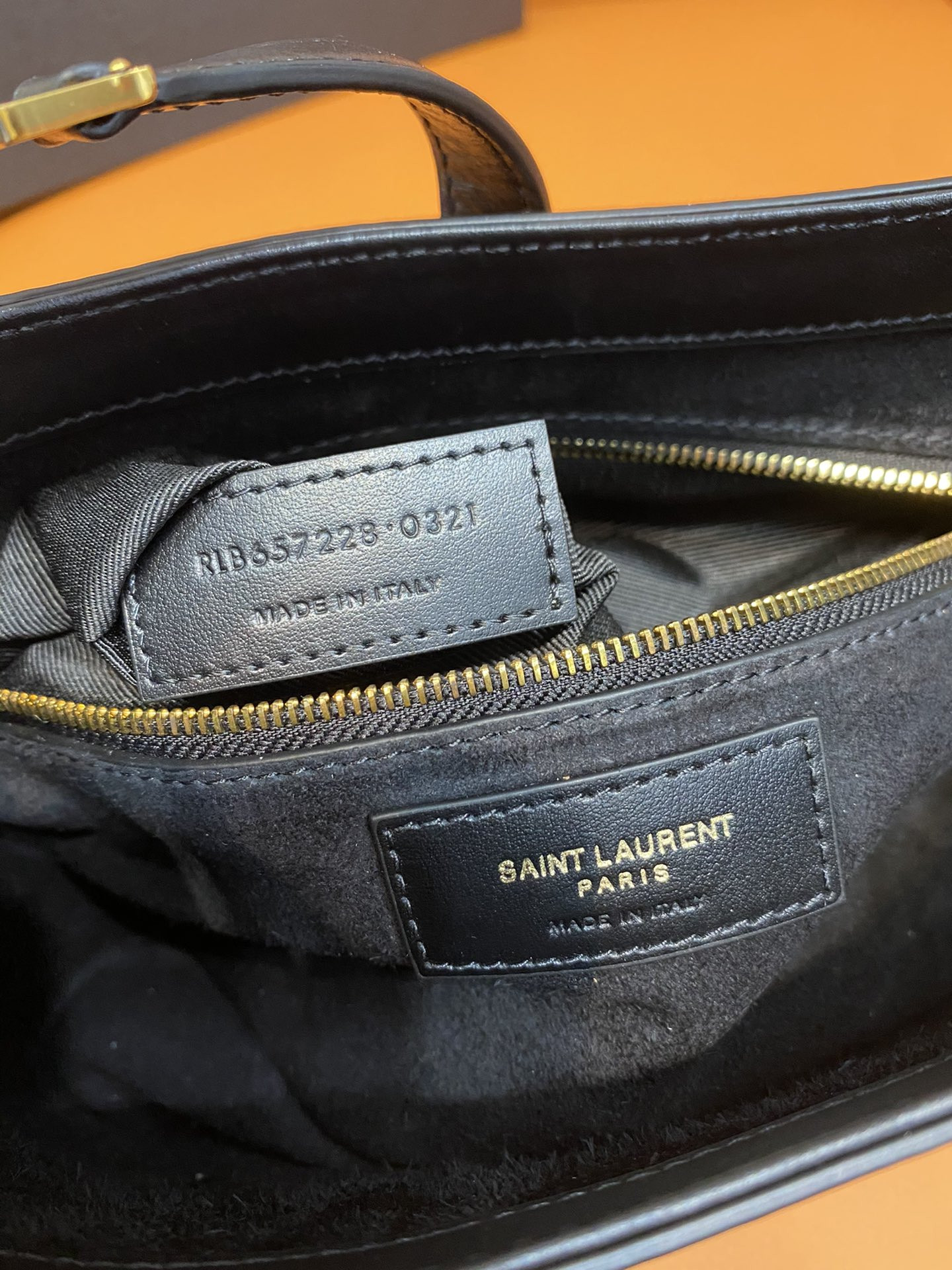 YSL LE 5 À 7 IN SMOOTH LEATHER NOIR 23 X 16 X 6.5 CM - Image 10