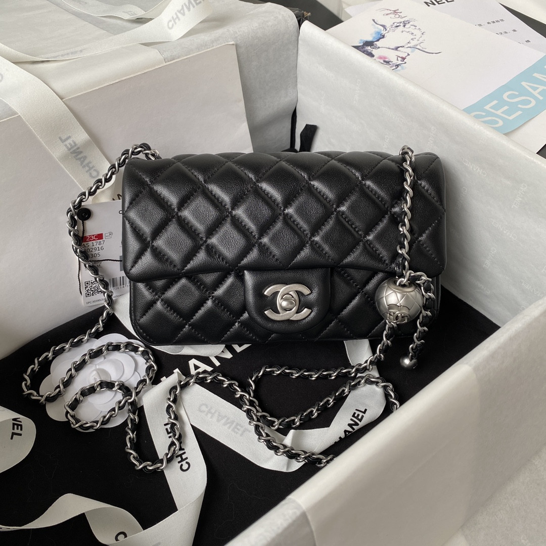 CHANEL MINI FLAP BAG 4.7 * 7.8 * 2.3 in #2 - Image 2