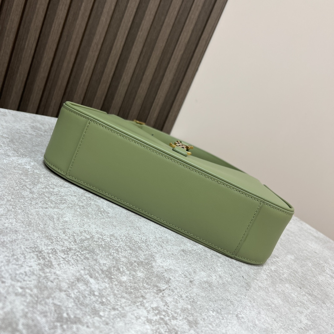 YSL LE 5 À 7 IN SMOOTH LEATHER GREEN 9 X 6.3 X 2.5 INCHES - Image 5