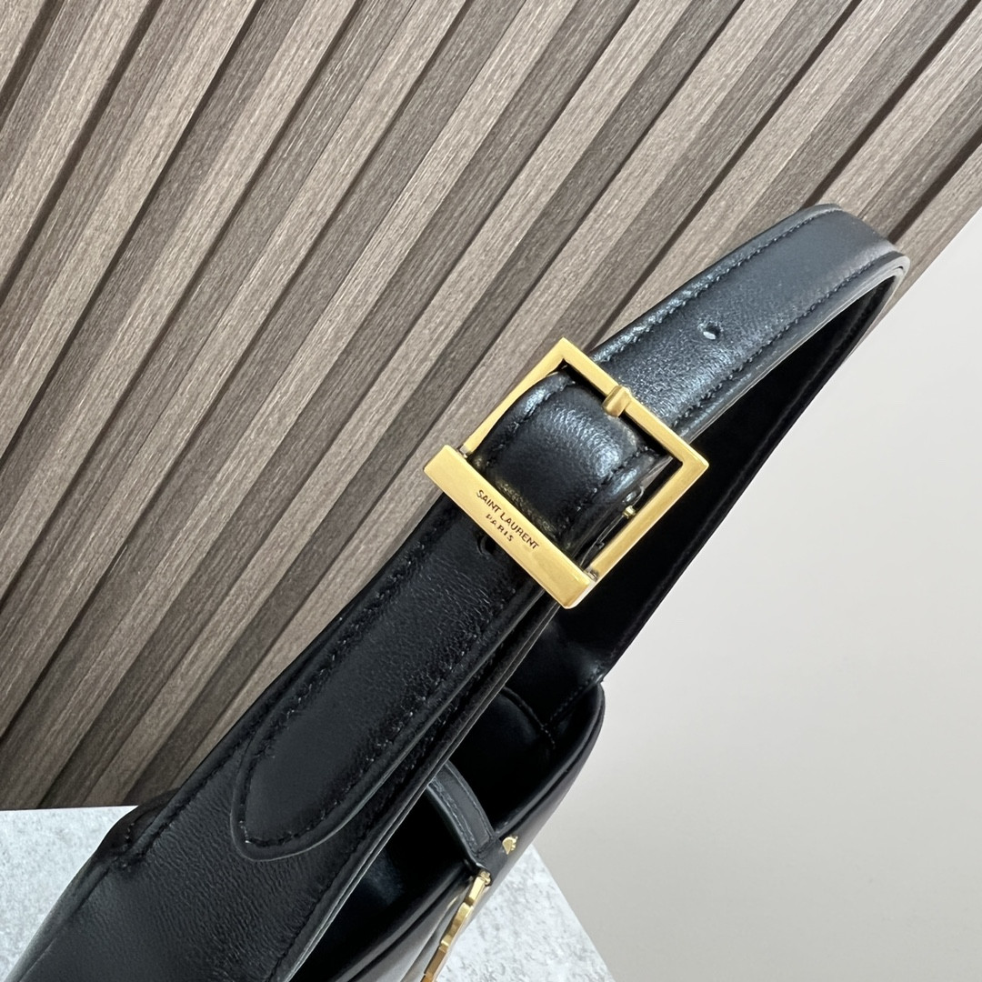 YSL LE 5 À 7 IN SMOOTH LAMBSKIN black 9 X 6.3 X 2.5 INCHES - Image 8
