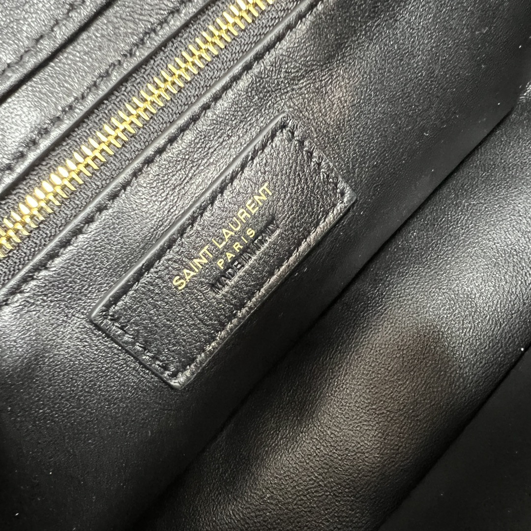 YSL LE 5 À 7 IN SMOOTH LAMBSKIN black 9 X 6.3 X 2.5 INCHES - Image 10