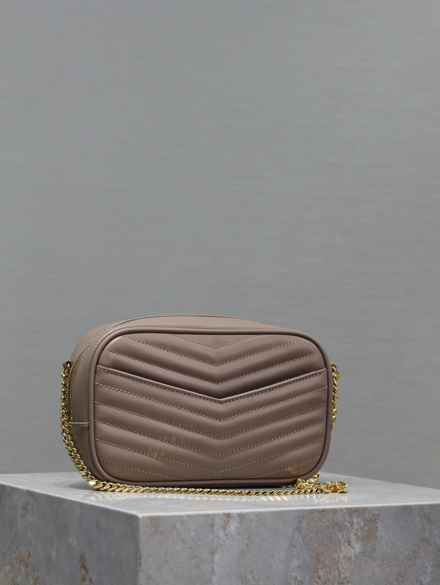 YSL MINI LOU IN QUILTED LEATHER 7.5 X 4.1 X 2 INCHES #9 - Image 8