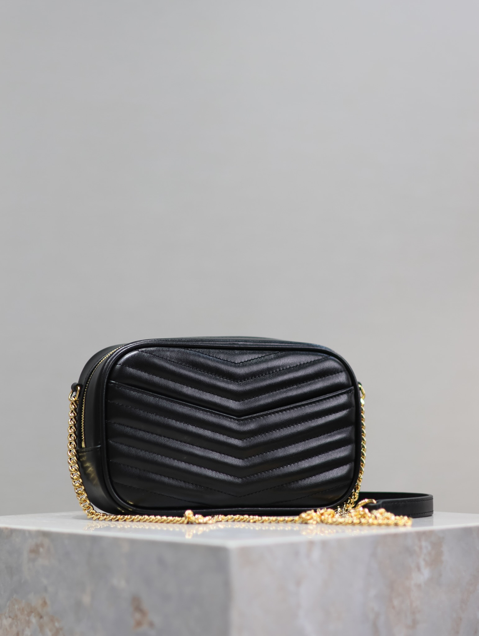YSL MINI LOU IN QUILTED LEATHER 7.5 X 4.1 X 2 INCHES #6 - Image 8