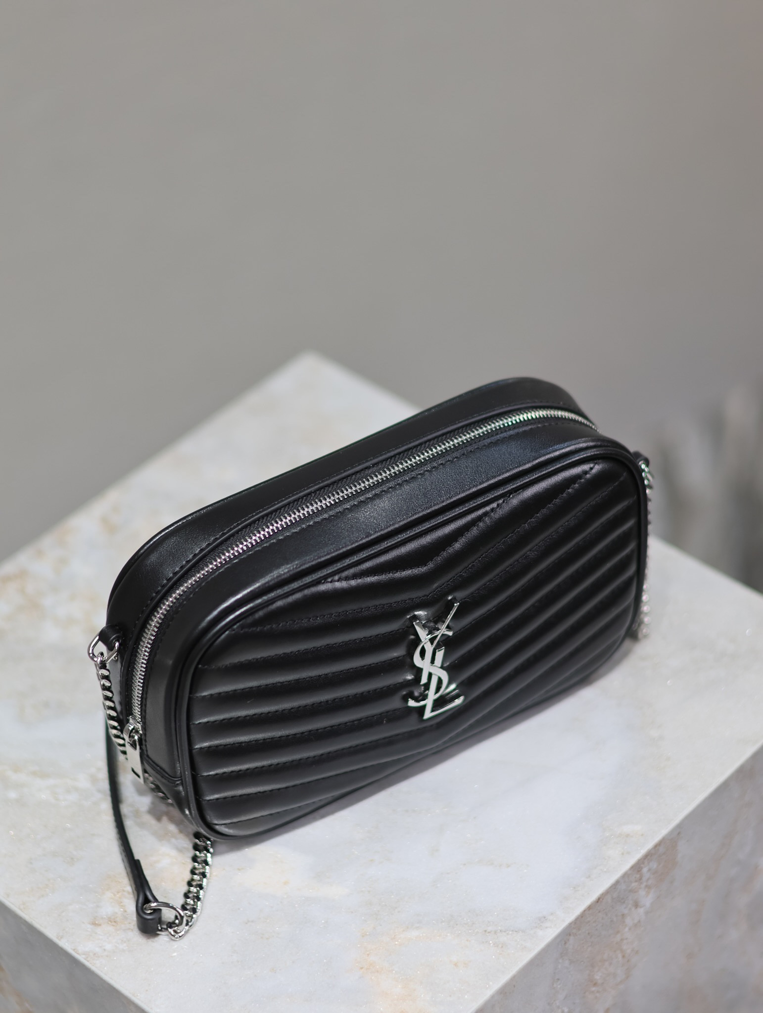 YSL MINI LOU IN QUILTED LEATHER 7.5 X 4.1 X 2 INCHES #8 - Image 6