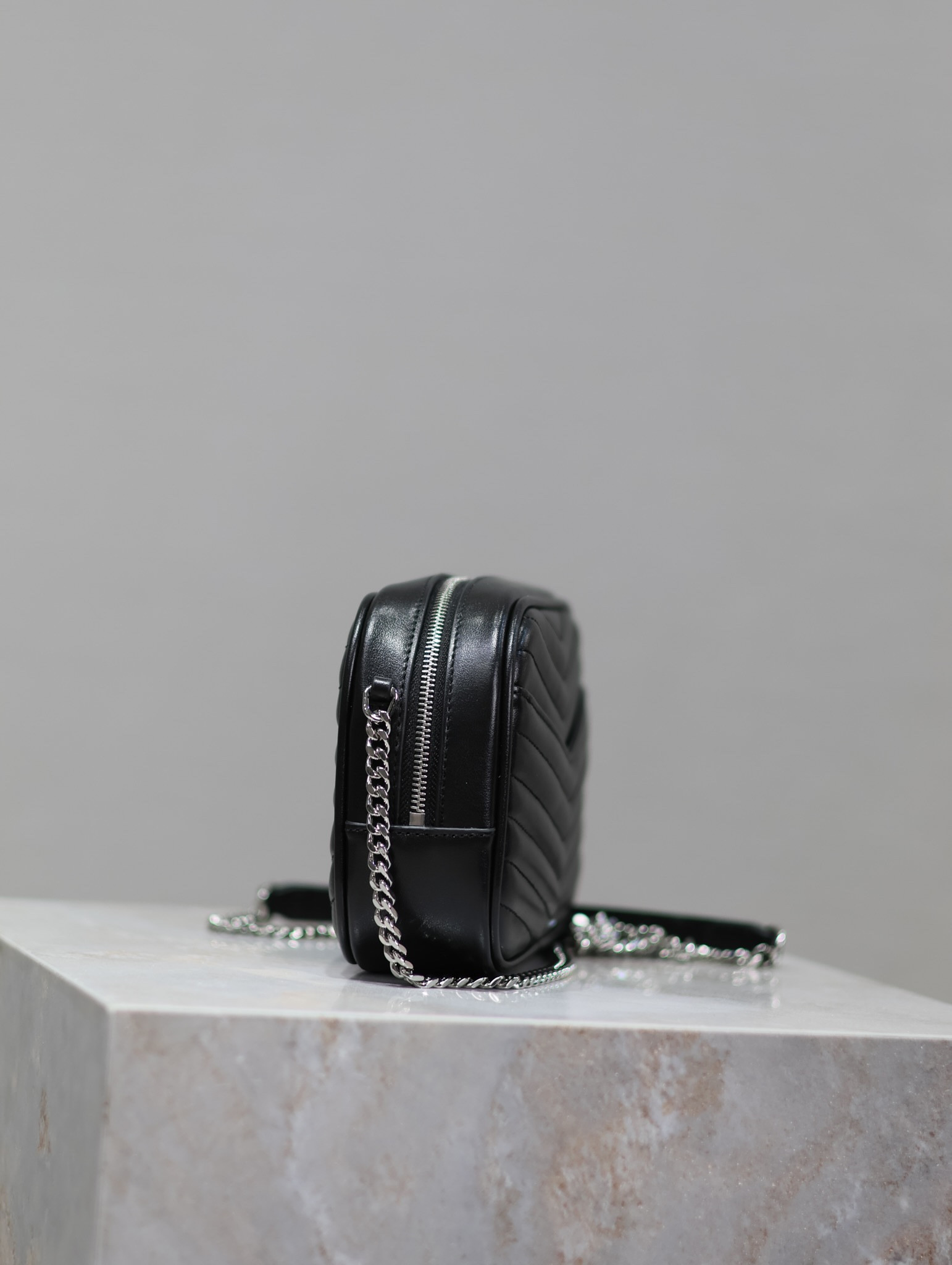 YSL MINI LOU IN QUILTED LEATHER 7.5 X 4.1 X 2 INCHES #8 - Image 9