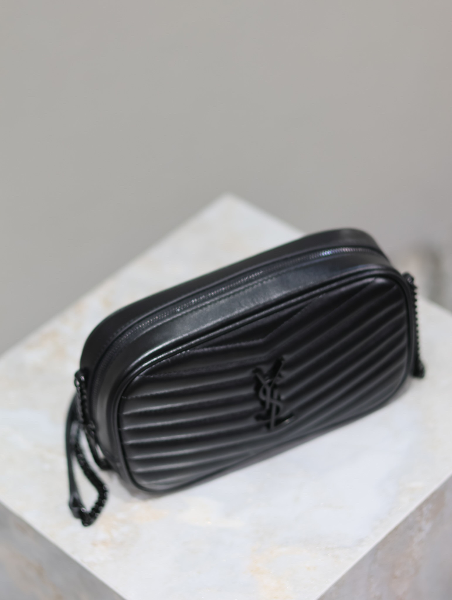 YSL MINI LOU IN QUILTED LEATHER 7.5 X 4.1 X 2 INCHES #10 - Image 6