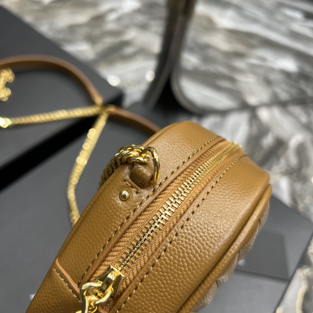 YSL MINI LOU IN QUILTED LEATHER 7.5 X 4.1 X 2 INCHES #5 - Image 9