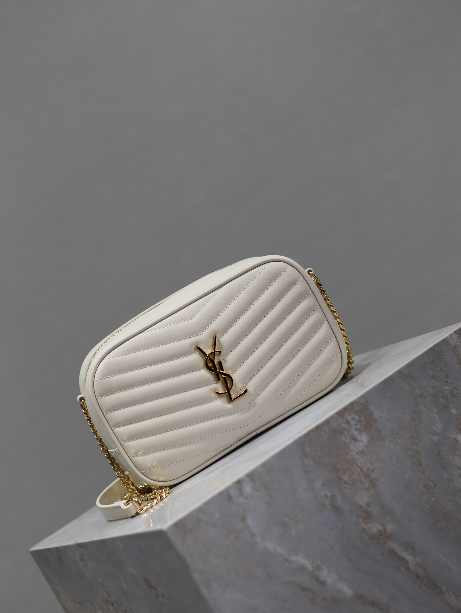 YSL MINI LOU IN QUILTED LEATHER 7.5 X 4.1 X 2 INCHES #7 - Image 3