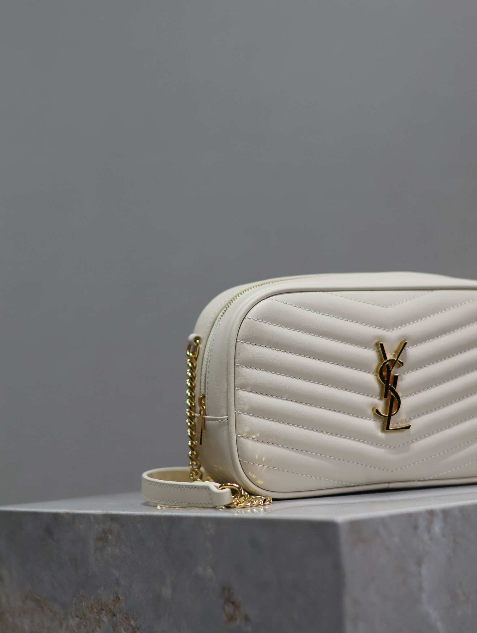 YSL MINI LOU IN QUILTED LEATHER 7.5 X 4.1 X 2 INCHES #7 - Image 5