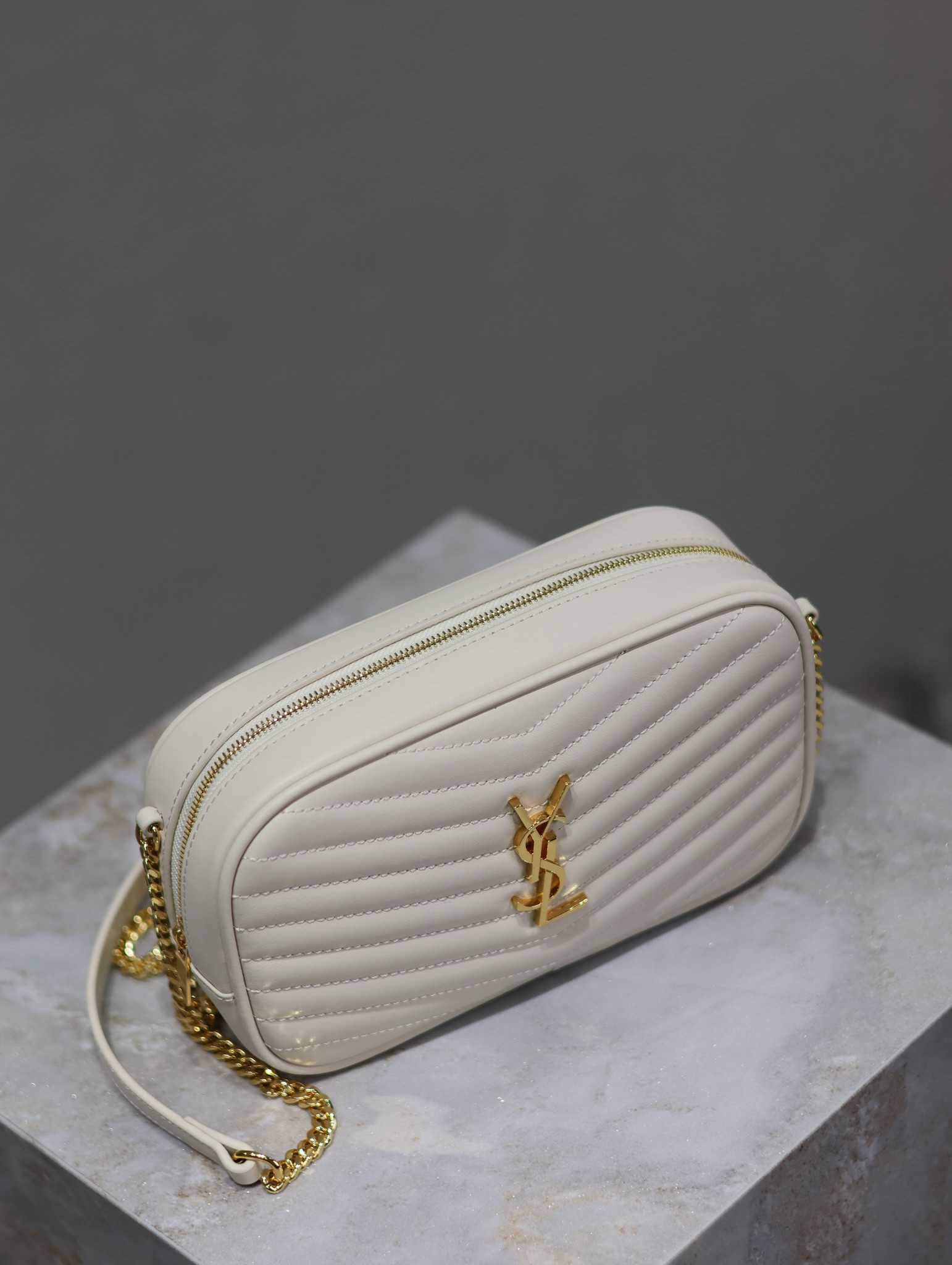 YSL MINI LOU IN QUILTED LEATHER 7.5 X 4.1 X 2 INCHES #7 - Image 6