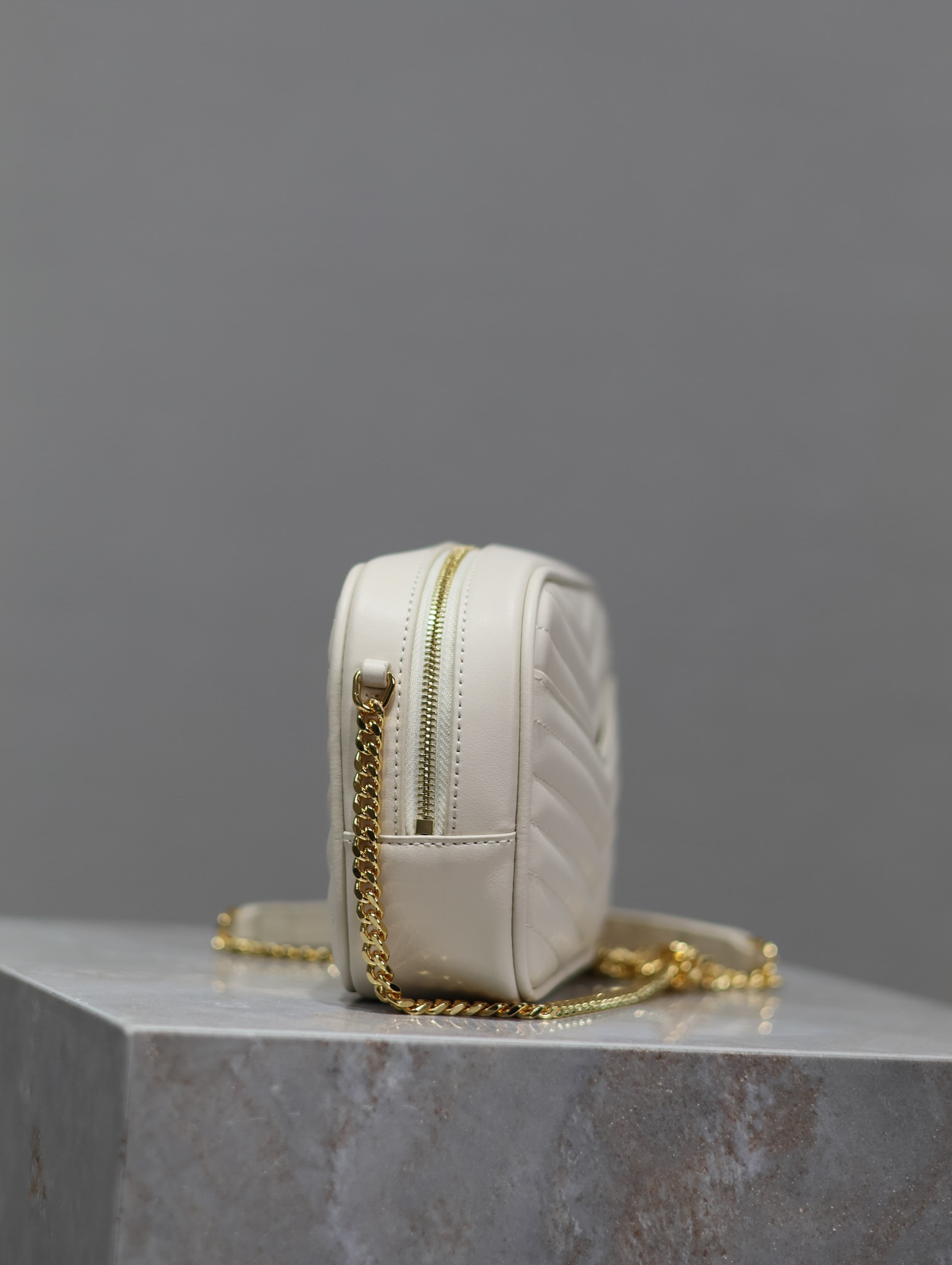 YSL MINI LOU IN QUILTED LEATHER 7.5 X 4.1 X 2 INCHES #7 - Image 9
