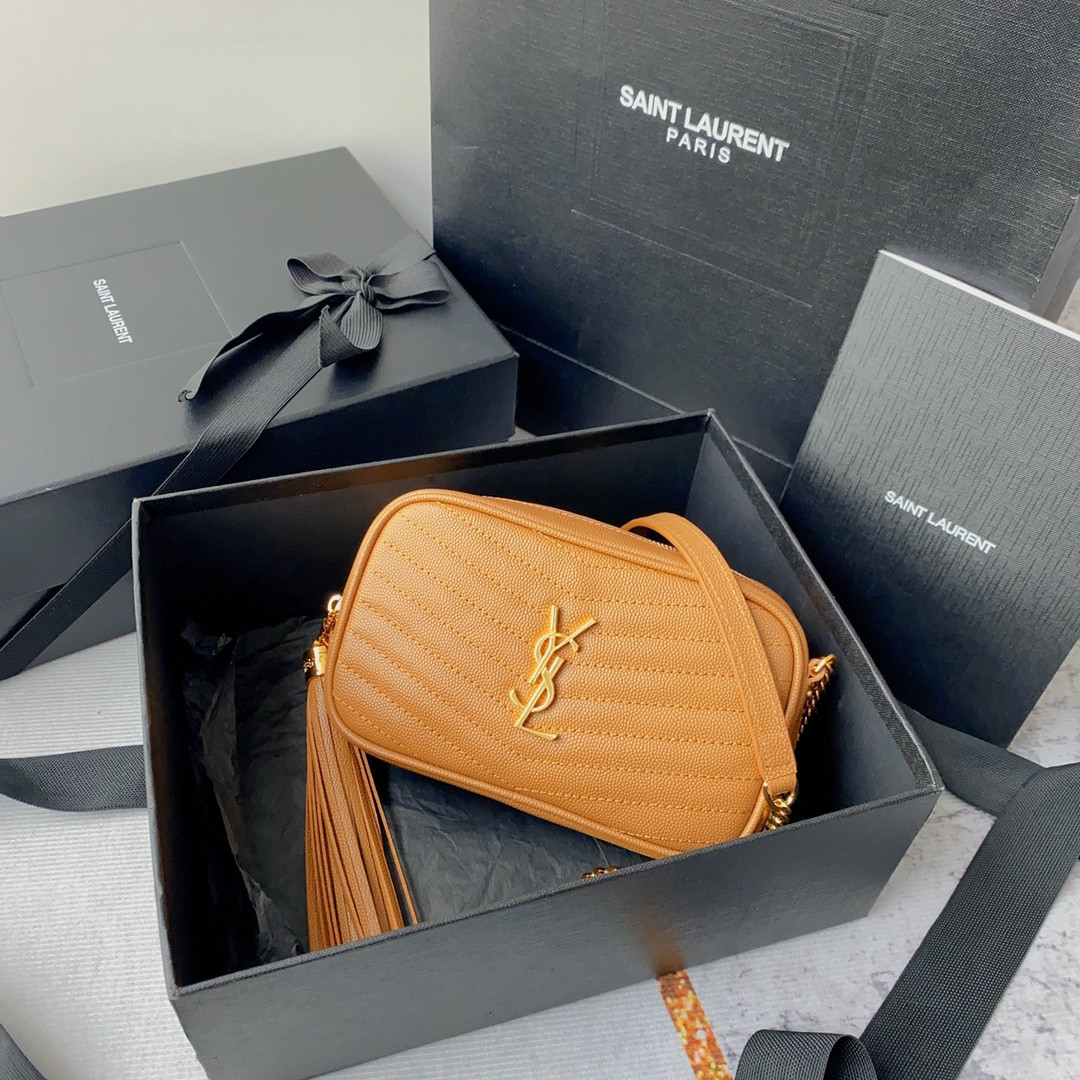 YSL MINI LOU IN QUILTED LEATHER 7.5 X 4.1 X 2 INCHES #4 - Image 2