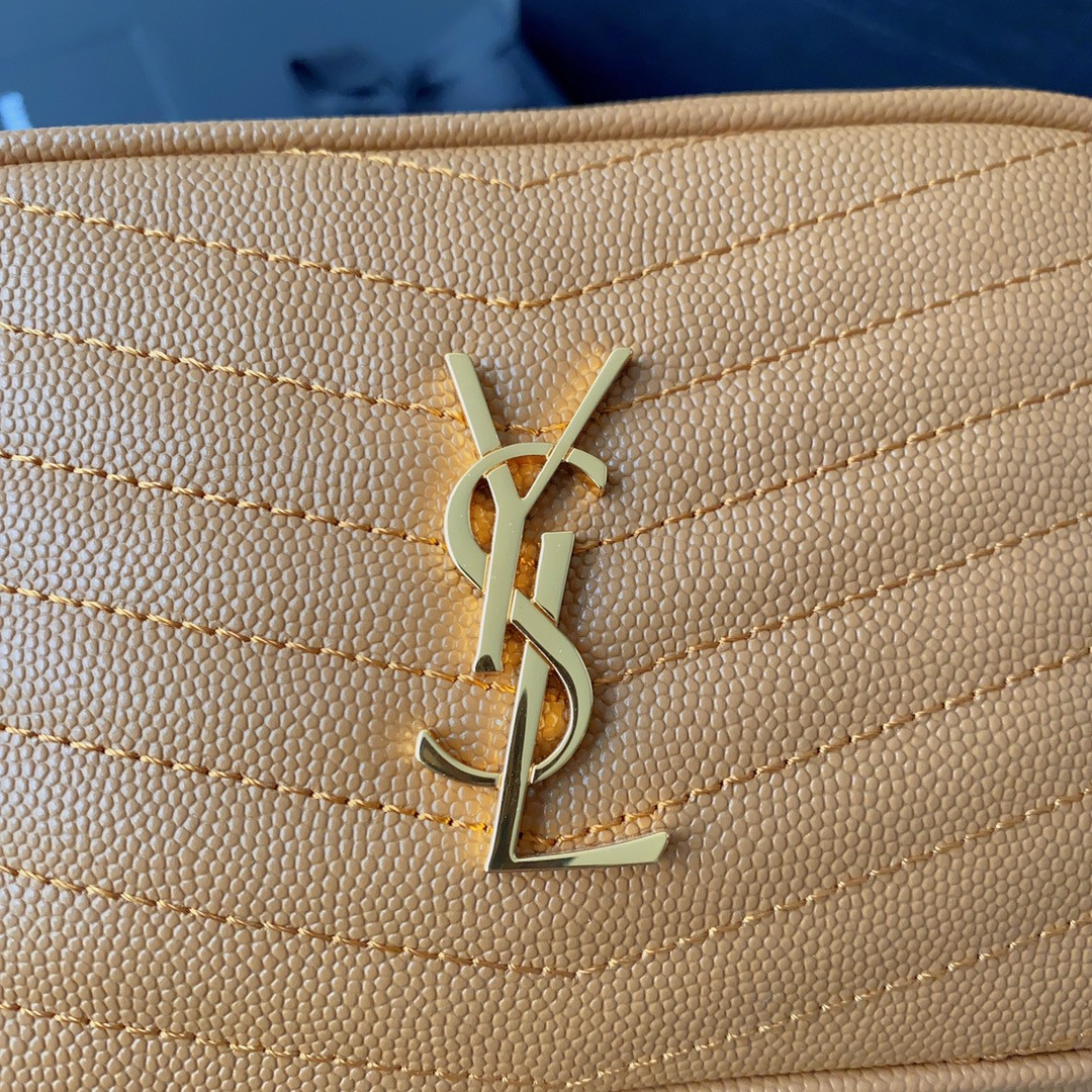 YSL MINI LOU IN QUILTED LEATHER 7.5 X 4.1 X 2 INCHES #4 - Image 7