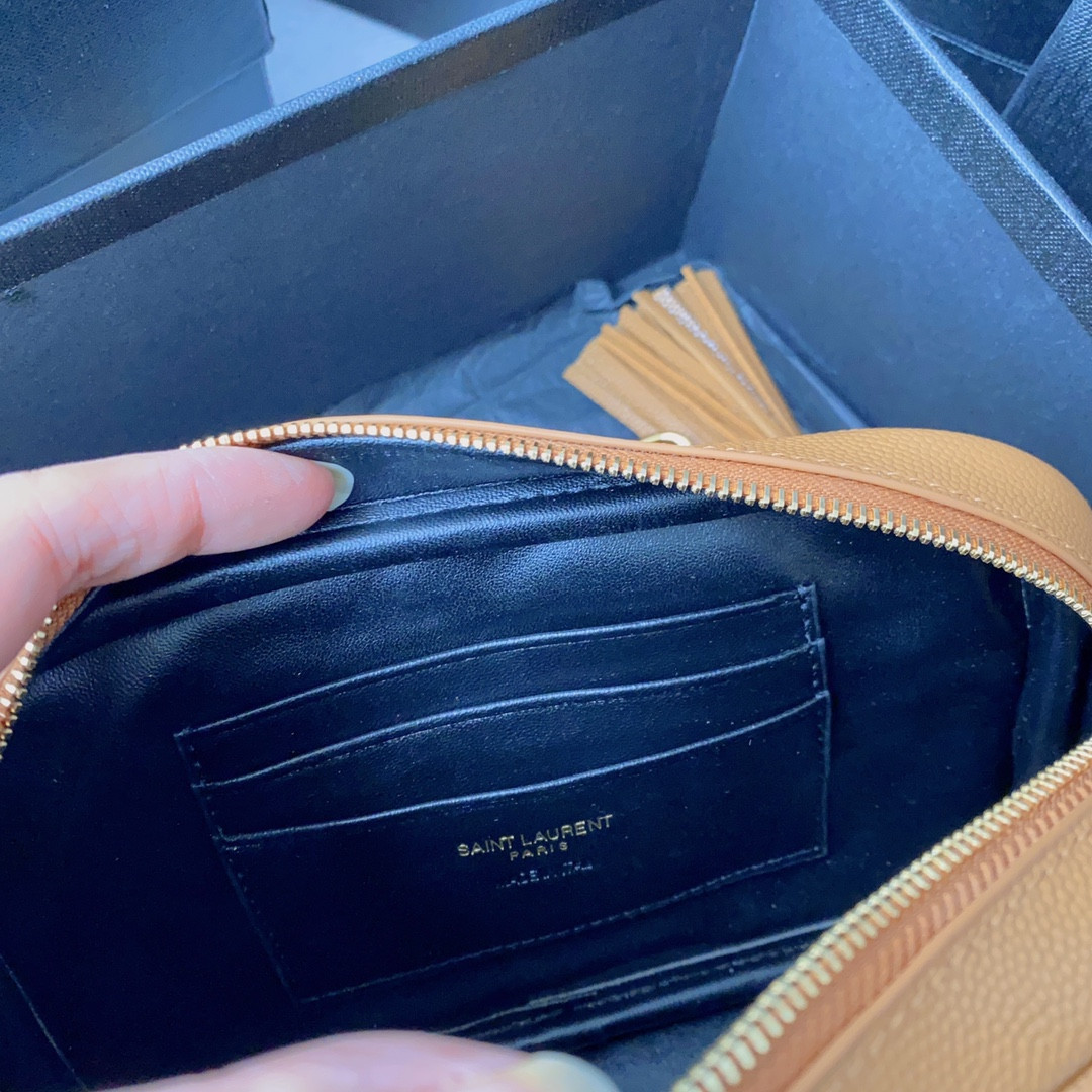 YSL MINI LOU IN QUILTED LEATHER 7.5 X 4.1 X 2 INCHES #4 - Image 10
