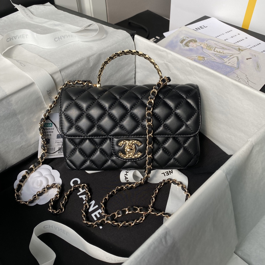 Chanel 24A Mini Classic Handbag 12 * 20 * 6 cm #4