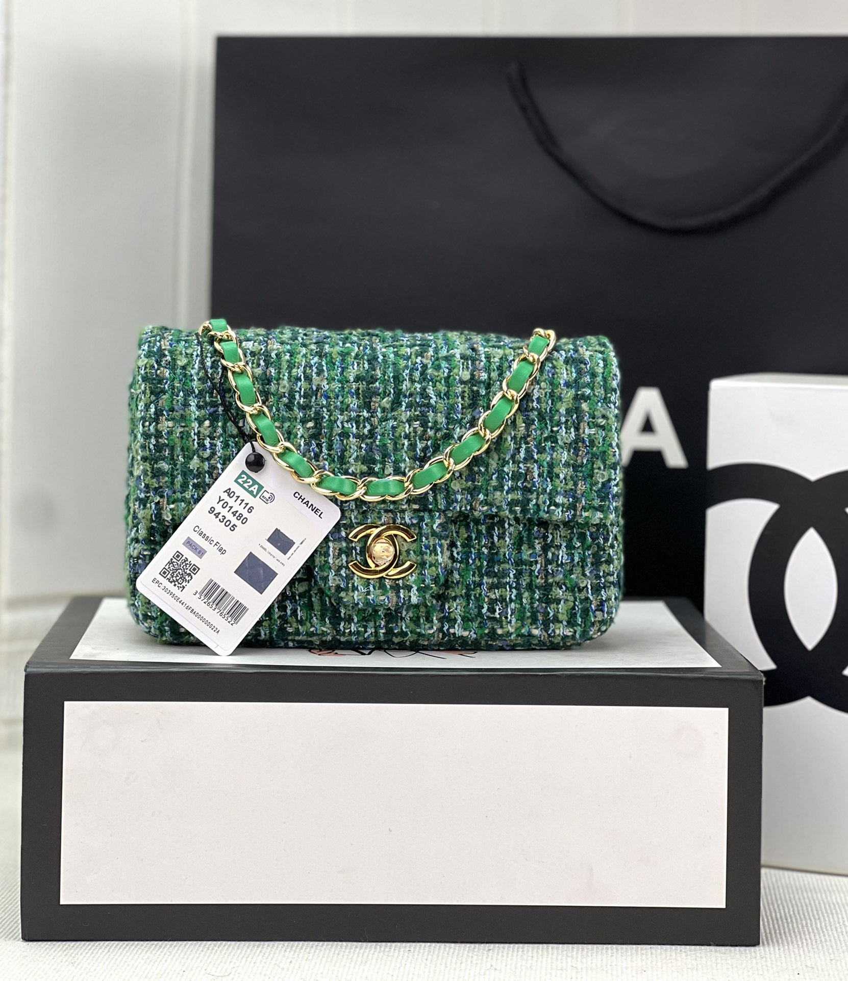 Chanel Classic Flap Bag 20cm #17 - Image 2