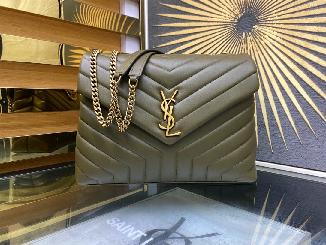 YSL LOULOU QUILTED LEATHER 32x22x9cm #2
