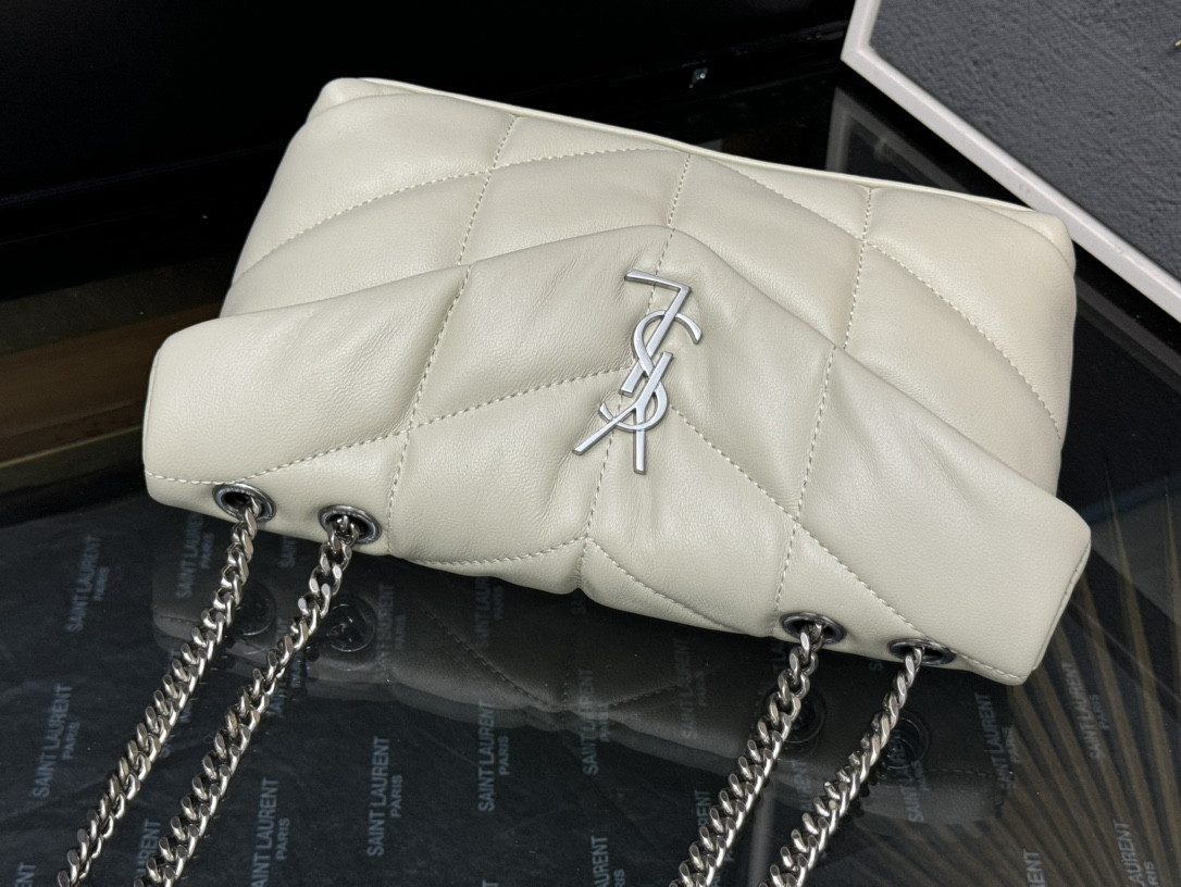 YSL LOULOU PUFFER 23x15.5x8.5cm #2 - Image 9