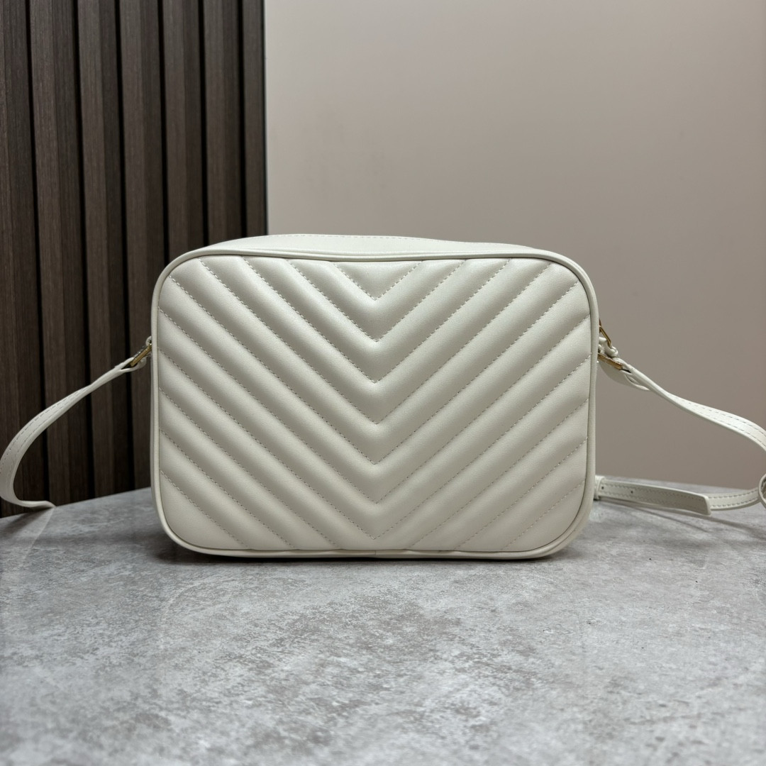 YSL LOU camera bag in quilted leather 23x16x6cm #2 - Image 3