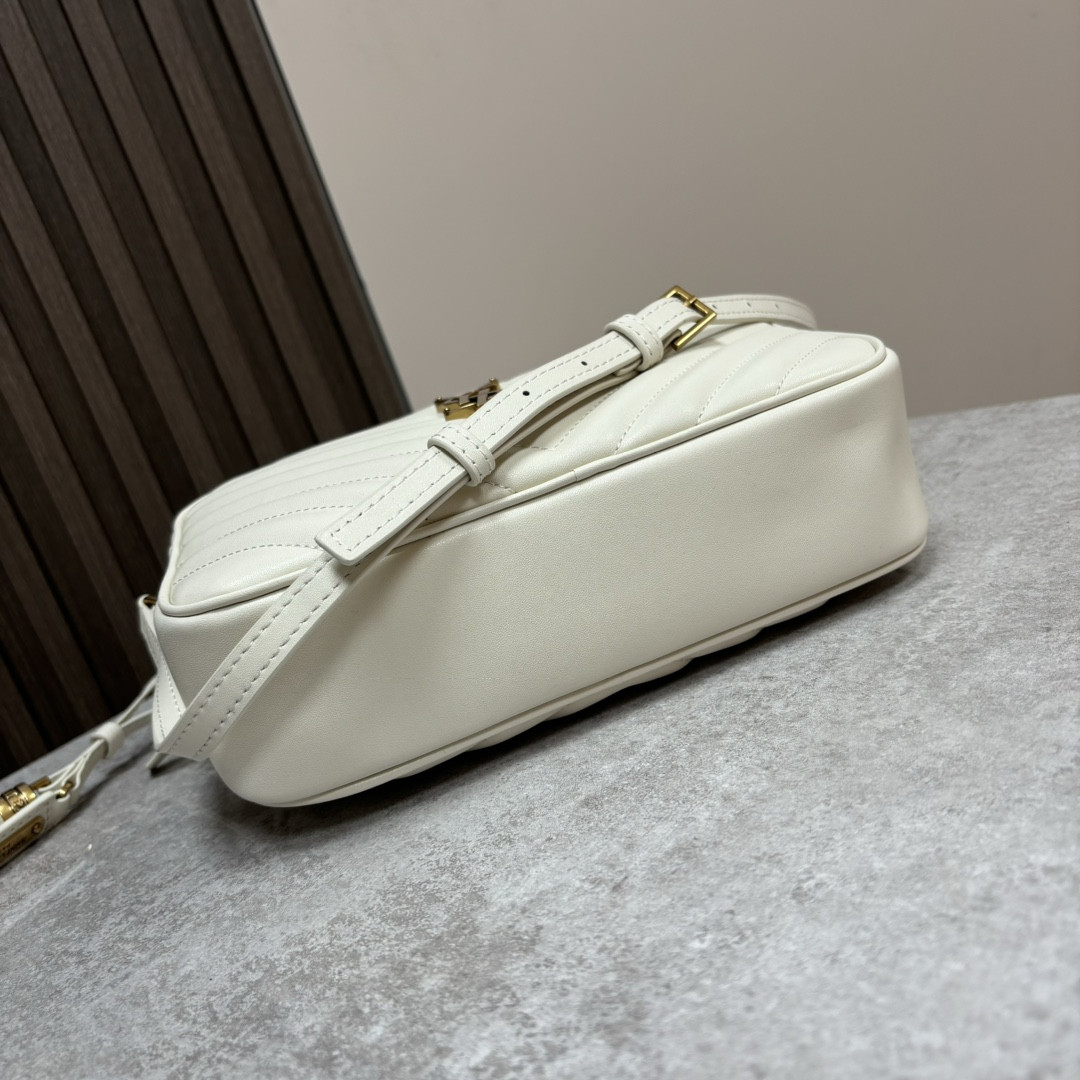 YSL LOU camera bag in quilted leather 23x16x6cm #2 - Image 5