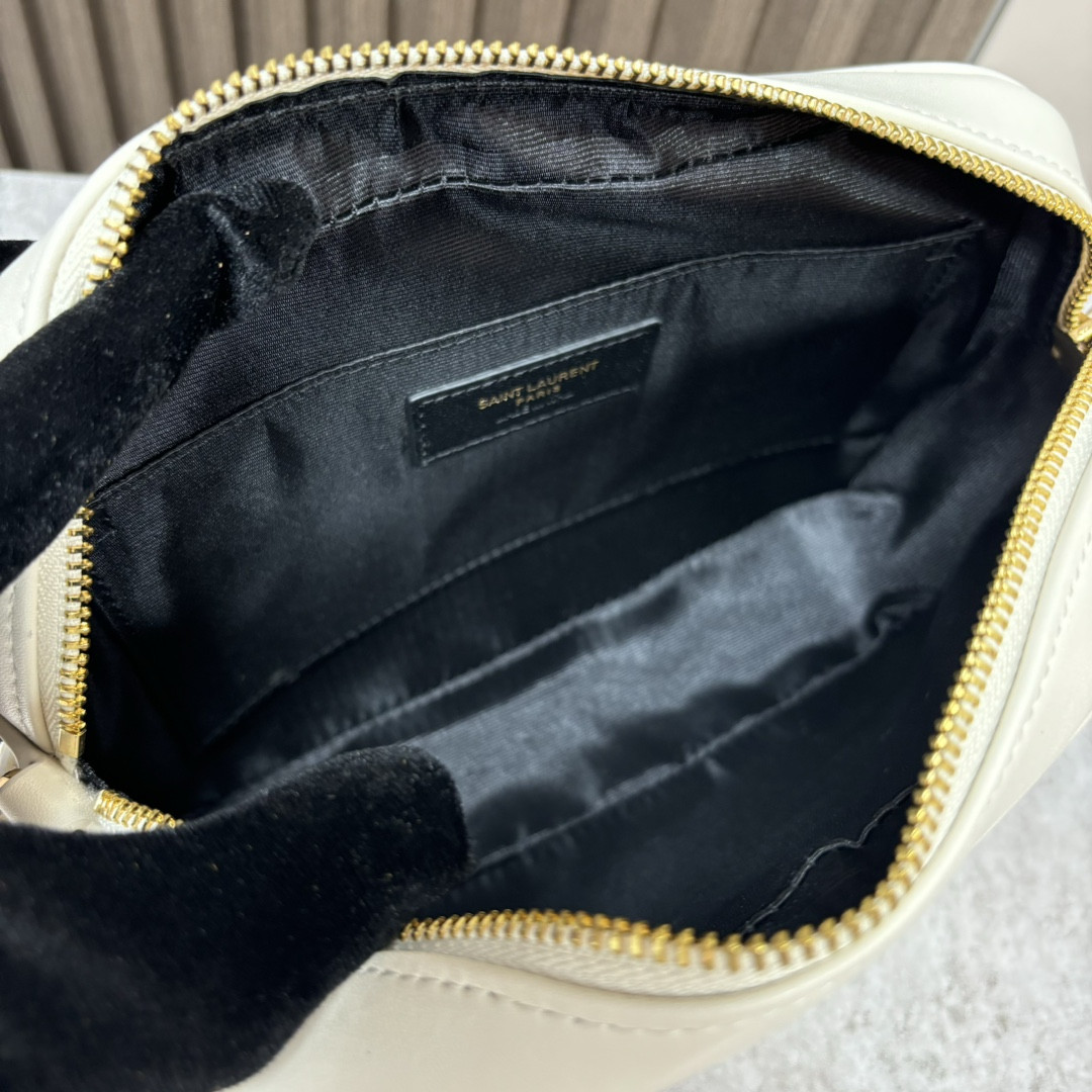 YSL LOU camera bag in quilted leather 23x16x6cm #2 - Image 6