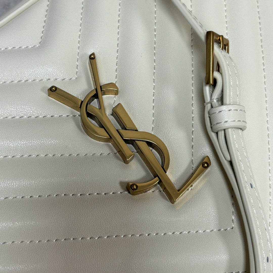 YSL LOU camera bag in quilted leather 23x16x6cm #2 - Image 7