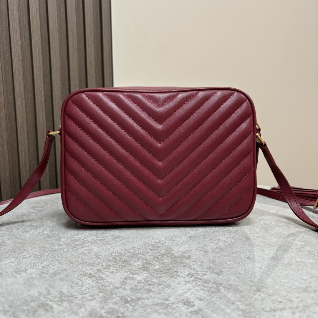 YSL LOU camera bag in quilted leather 23x16x6cm #3 - Image 3