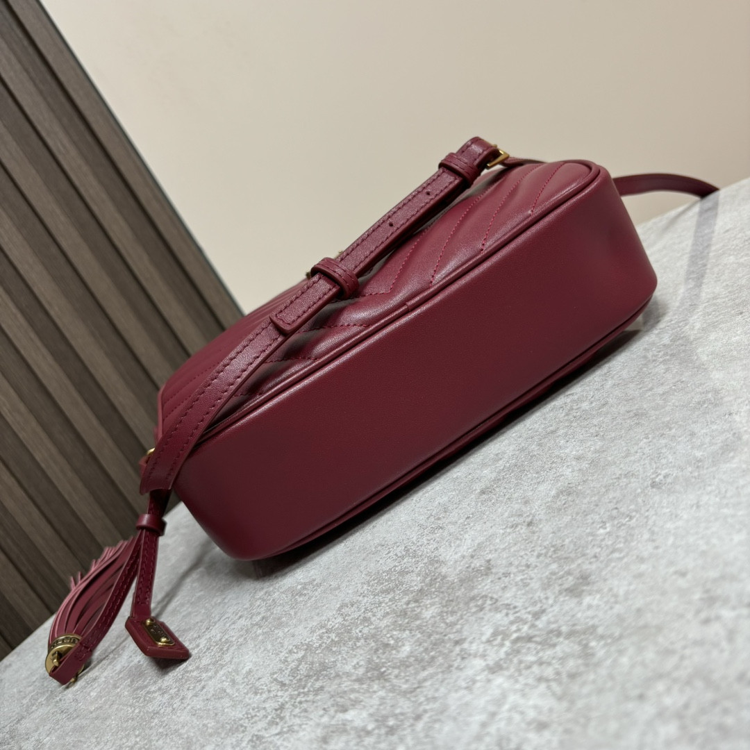 YSL LOU camera bag in quilted leather 23x16x6cm #3 - Image 5