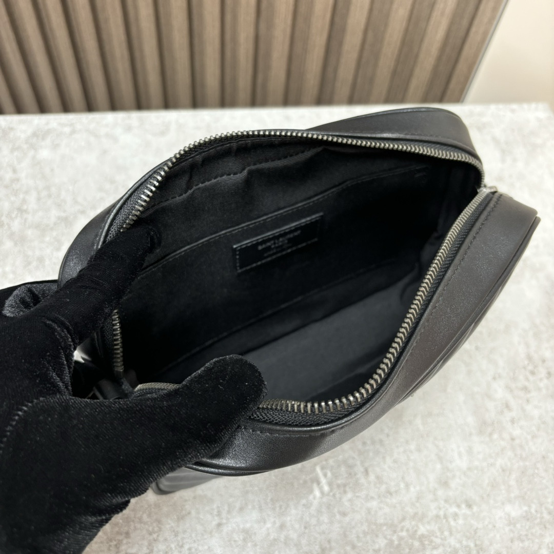 YSL LOU camera bag in quilted leather 23x16x6cm #4 - Image 6