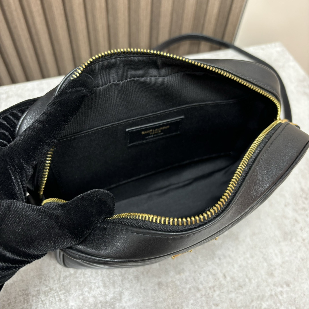 YSL LOU camera bag in quilted leather 23x16x6cm #5 - Image 6