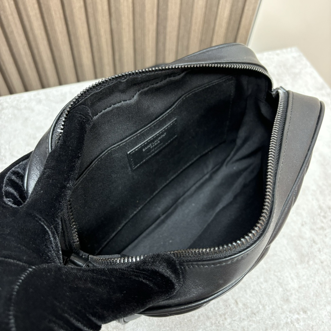YSL LOU camera bag in quilted leather 23x16x6cm #6 - Image 6